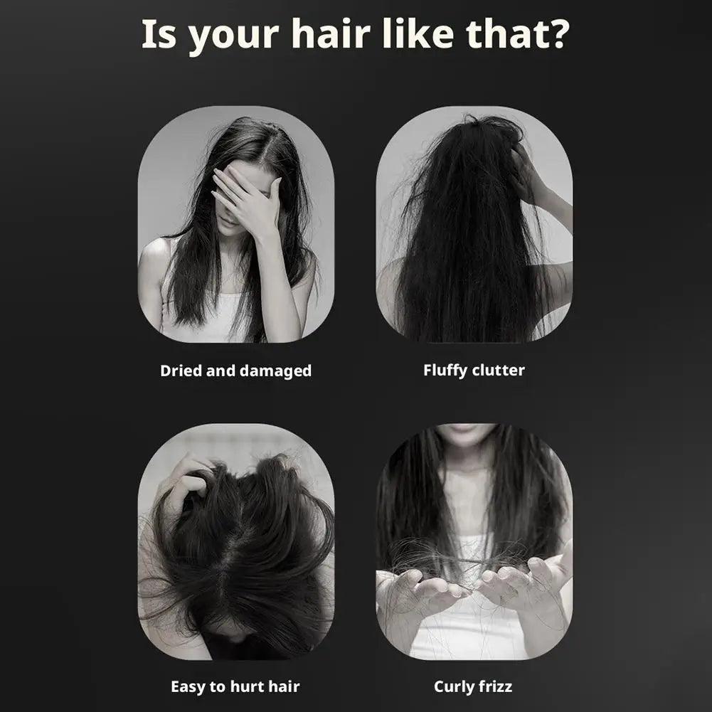 Mini Hair Straightening Comb Wireless